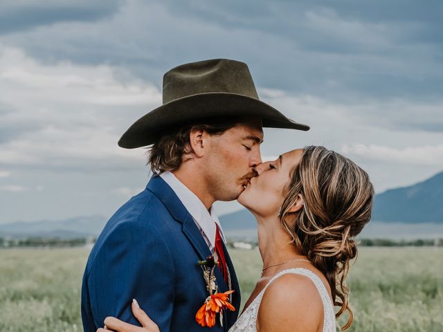 Jason and Brittney&apos;s Wedding in Dillon, Montana 25