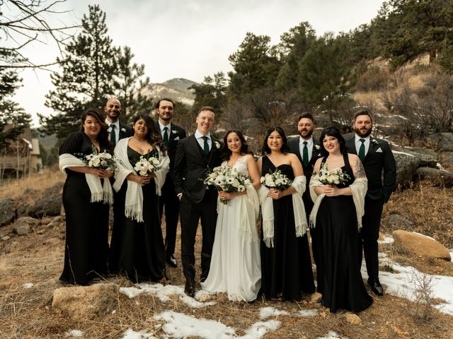 David and Angelica&apos;s Wedding in Estes Park, Colorado 11