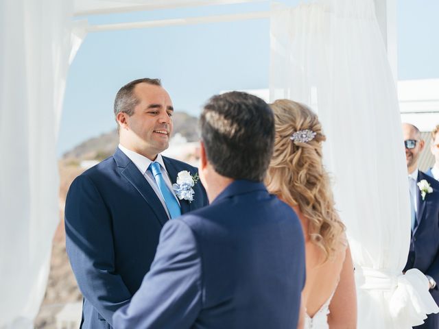 Rayan and Margot&apos;s Wedding in Santorini, Greece 42