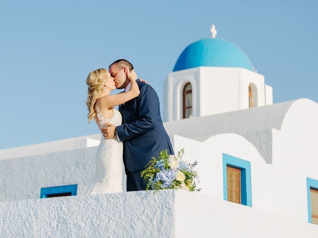 Rayan and Margot&apos;s Wedding in Santorini, Greece 99