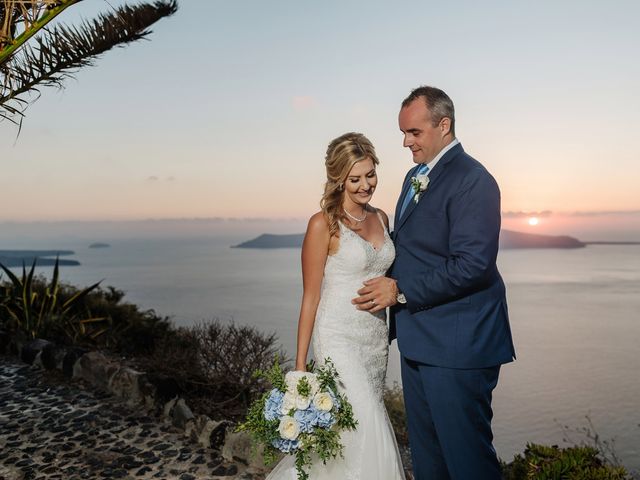 Rayan and Margot&apos;s Wedding in Santorini, Greece 125