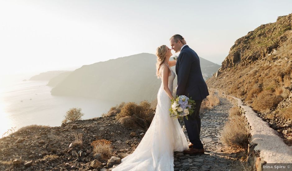 Rayan and Margot's Wedding in Santorini, Greece
