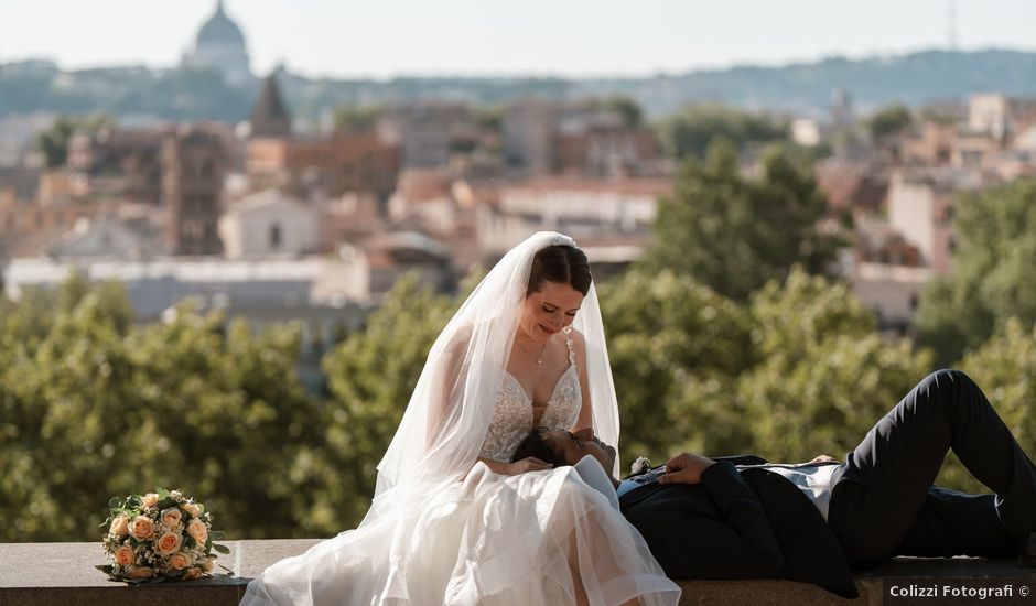 FRANCY and CLAUDIO's Wedding in Rome, Italy