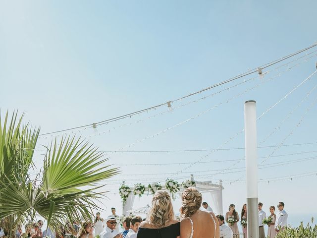 Ross and Neenah&apos;s Wedding in Santorini, Greece 41
