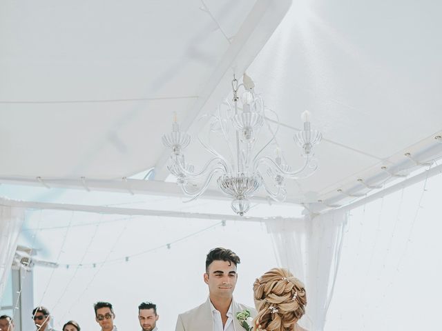 Ross and Neenah&apos;s Wedding in Santorini, Greece 52