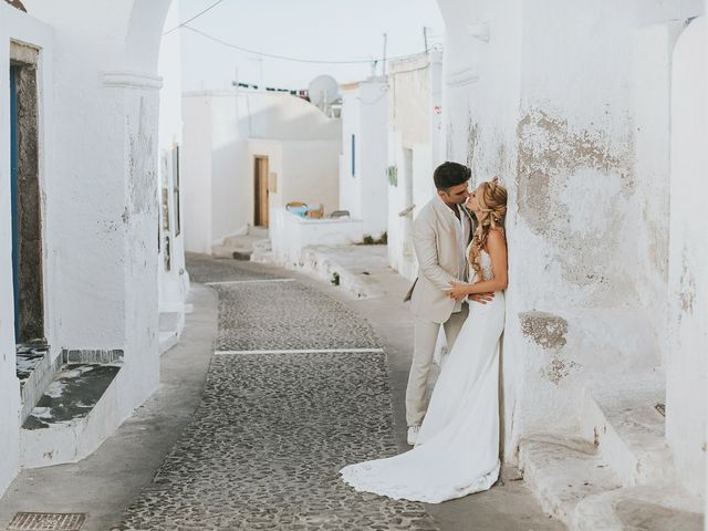 Ross and Neenah&apos;s Wedding in Santorini, Greece 81