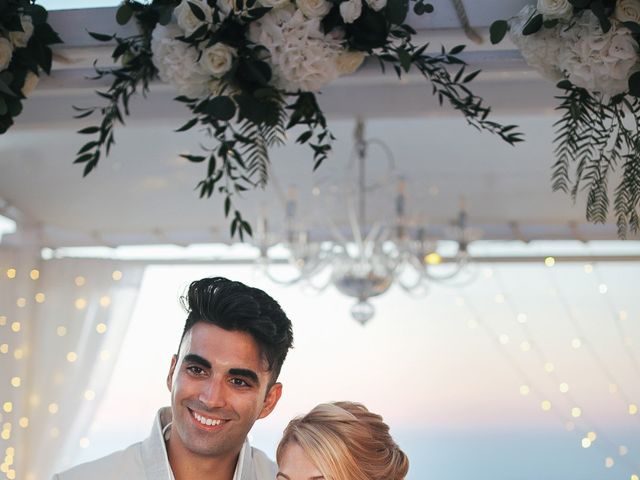 Ross and Neenah&apos;s Wedding in Santorini, Greece 103