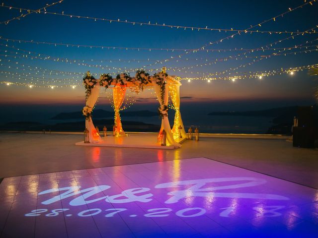 Ross and Neenah&apos;s Wedding in Santorini, Greece 104