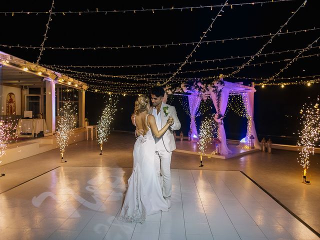 Ross and Neenah&apos;s Wedding in Santorini, Greece 108