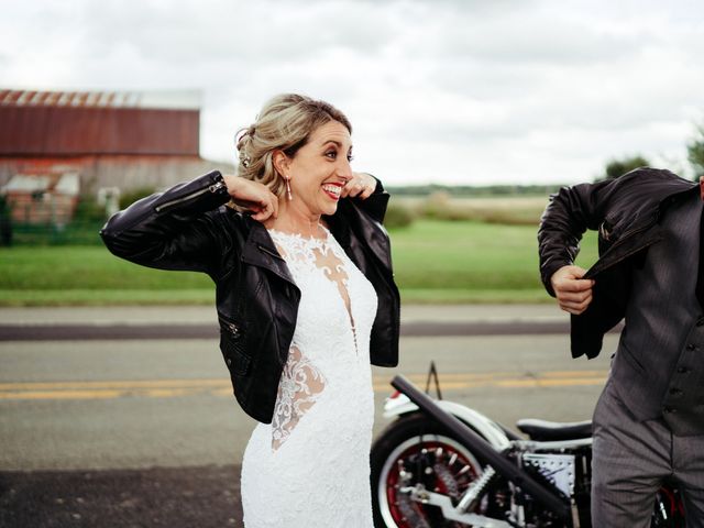 Dakota  and Alisha 's Wedding in Eden, New York 62