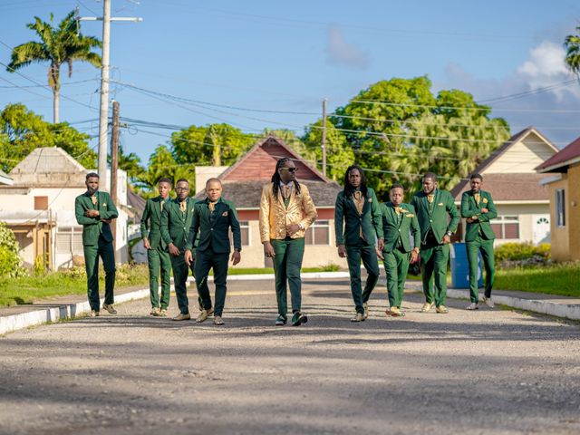 Withney and Aldon&apos;s Wedding in Runaway Bay, Jamaica 13