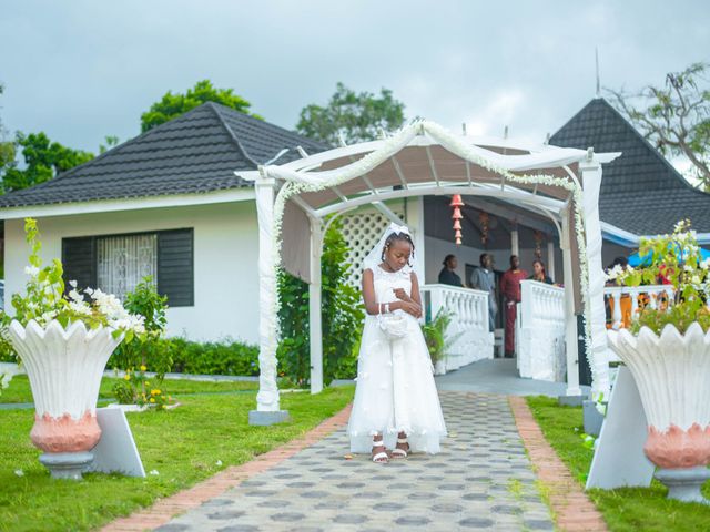 Withney and Aldon&apos;s Wedding in Runaway Bay, Jamaica 29