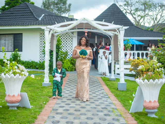 Withney and Aldon&apos;s Wedding in Runaway Bay, Jamaica 30
