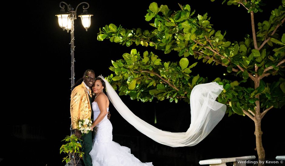 Withney and Aldon's Wedding in Runaway Bay, Jamaica