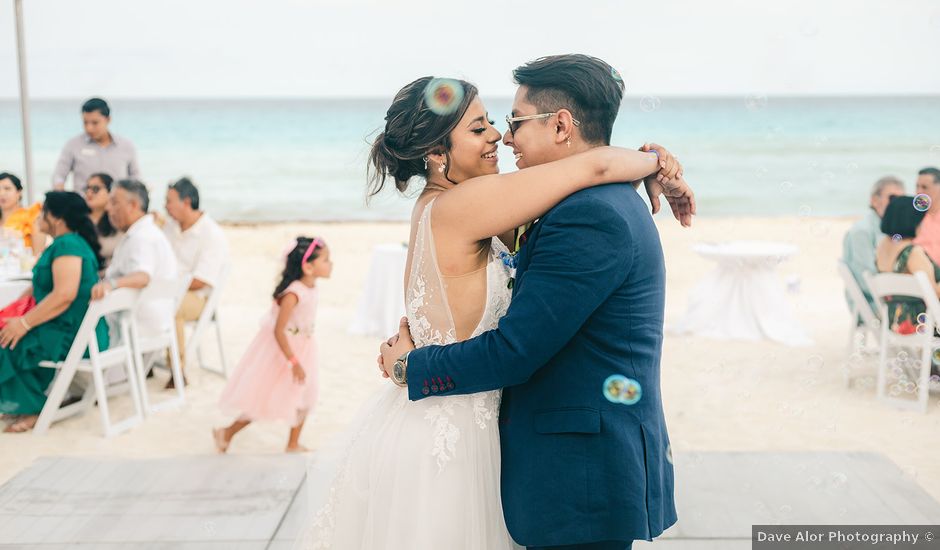 Aldo and Jocy's Wedding in Cancun, Mexico