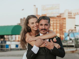 Oscar &amp; Tess's wedding 1