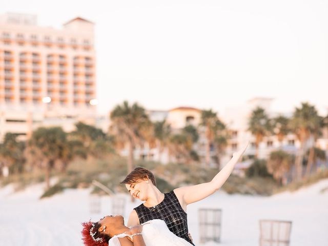 Kandrea and Colin&apos;s Wedding in Clearwater, Florida 6