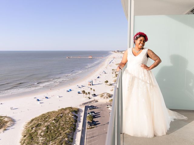 Kandrea and Colin&apos;s Wedding in Clearwater, Florida 30