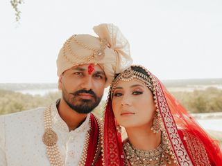 The wedding of Danish and Kanishka