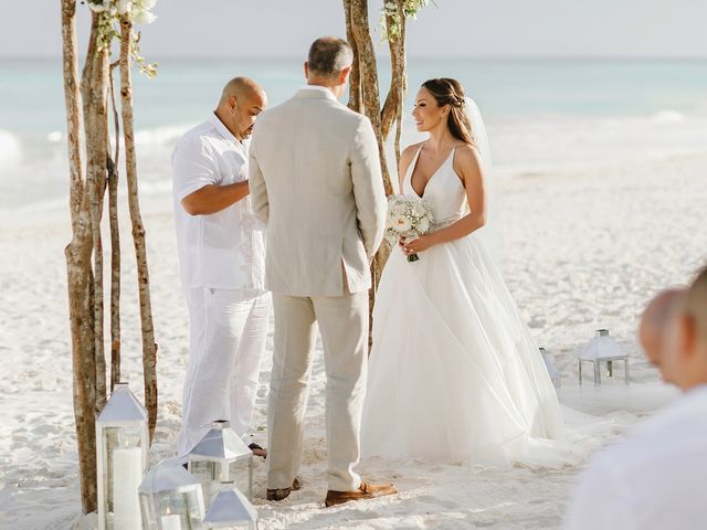 Brian and Nathalie&apos;s Wedding in Cancun, Mexico 31