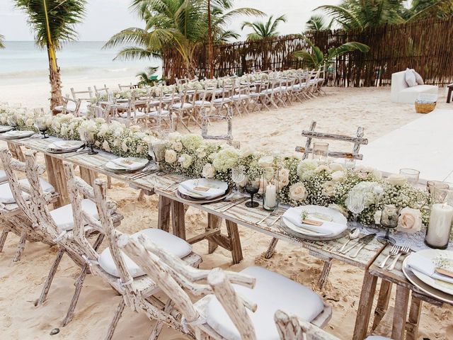 Brian and Nathalie&apos;s Wedding in Cancun, Mexico 44