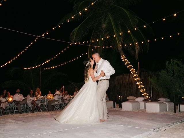 Brian and Nathalie&apos;s Wedding in Cancun, Mexico 50