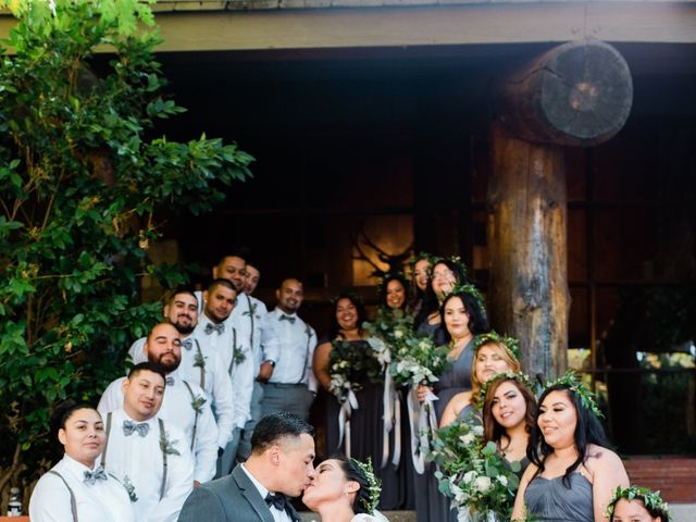 Elazar and Cristina&apos;s Wedding in Crestline, California 39