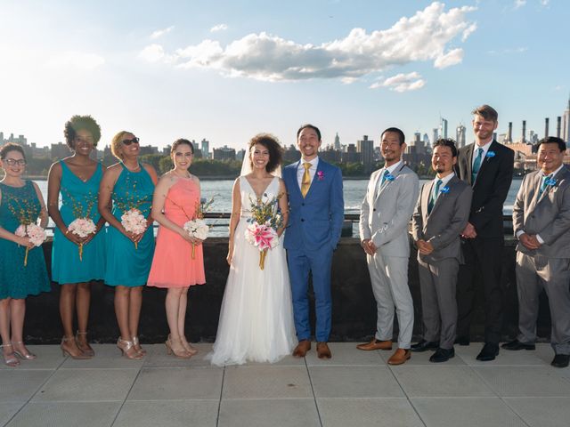 Chi and Tatiana&apos;s Wedding in Brooklyn, New York 15
