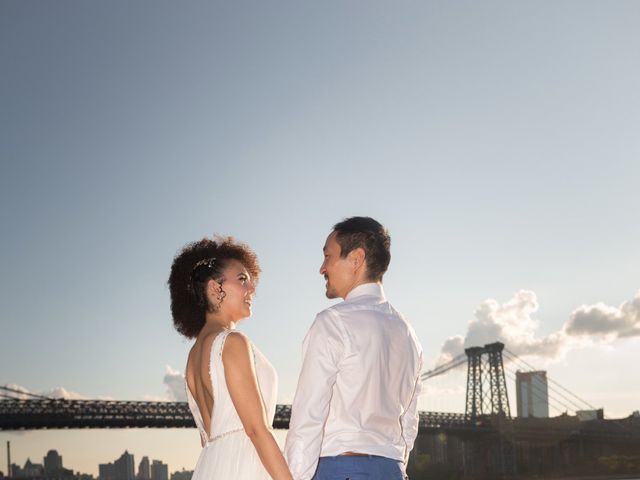 Chi and Tatiana&apos;s Wedding in Brooklyn, New York 16
