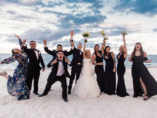 Lalainia and Justin&apos;s Wedding in Cancun, Mexico 42