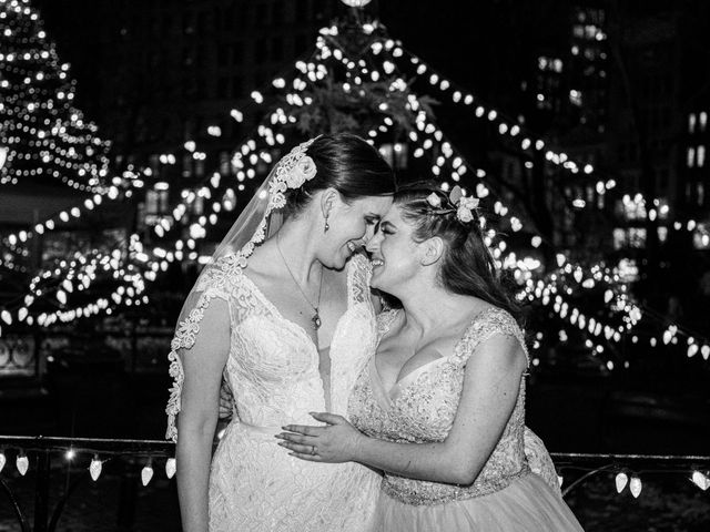 Lianna and Sadie&apos;s Wedding in New York, New York 11