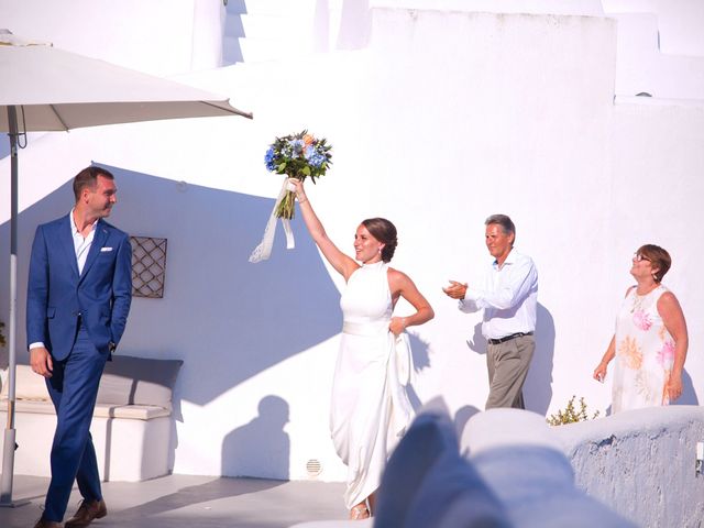 Will and Alexandra&apos;s Wedding in Santorini, Greece 87