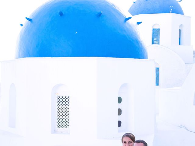 Will and Alexandra&apos;s Wedding in Santorini, Greece 94