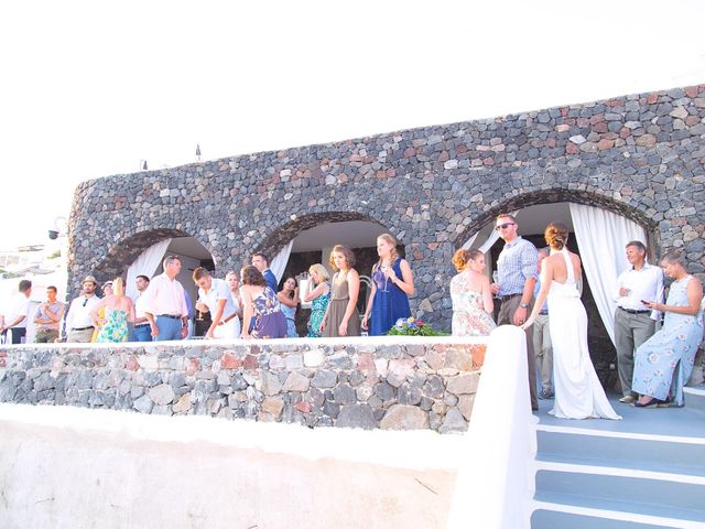 Will and Alexandra&apos;s Wedding in Santorini, Greece 104