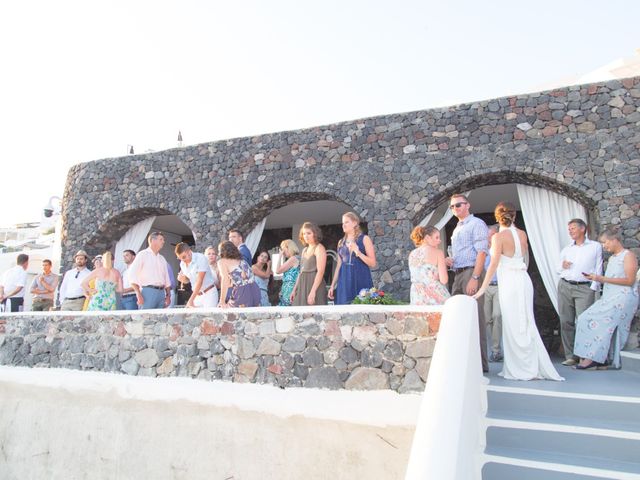 Will and Alexandra&apos;s Wedding in Santorini, Greece 109