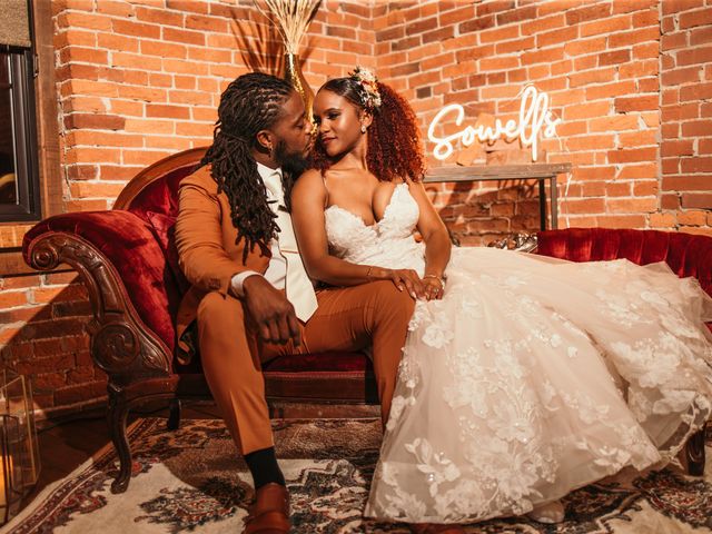 The wedding of Bria and Jamell