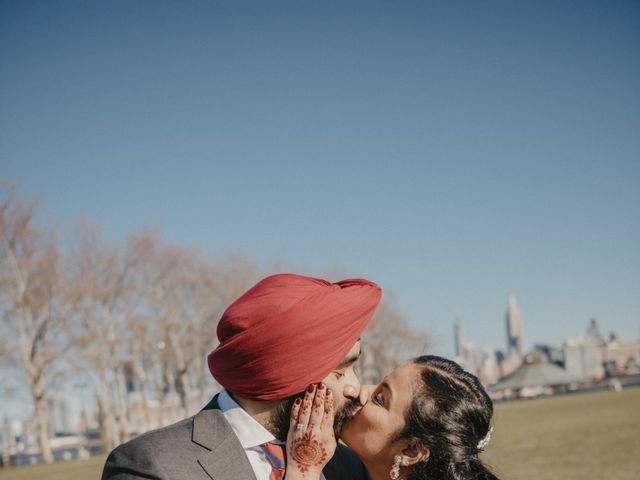 Sahiba and Harjot&apos;s Wedding in Hoboken, New Jersey 35