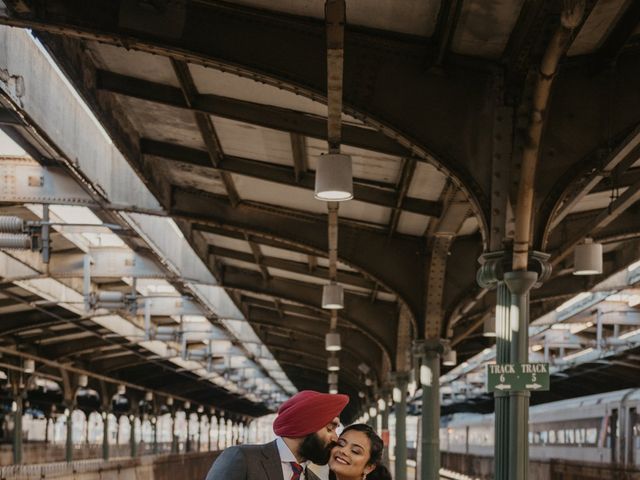 Sahiba and Harjot&apos;s Wedding in Hoboken, New Jersey 77