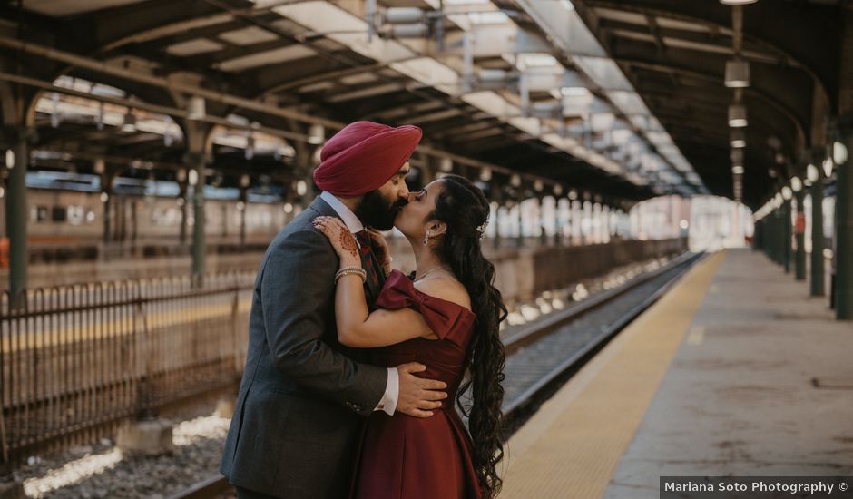 Sahiba and Harjot's Wedding in Hoboken, New Jersey