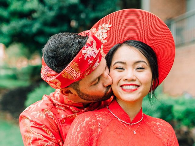 Quyen and Brandon&apos;s Wedding in Fairfax, Virginia 14