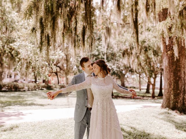 James and Anna&apos;s Wedding in Savannah, Georgia 73