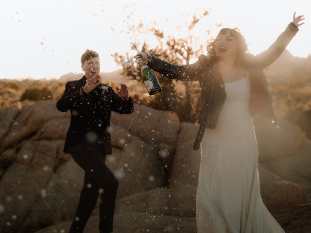 Kenna and Juliann's Wedding in Joshua Tree, California 5