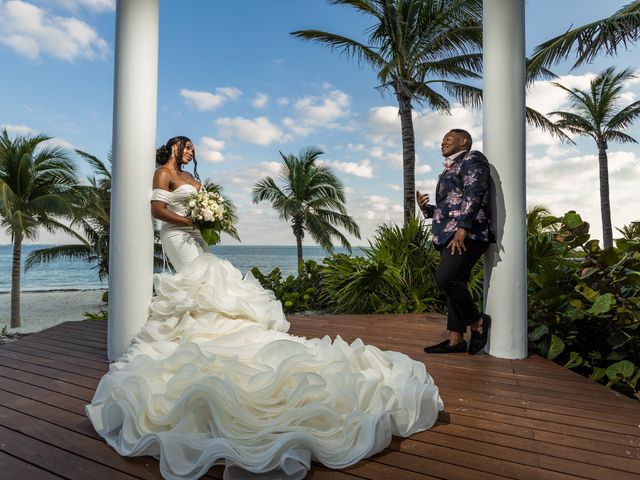 Jamal and Tiffney&apos;s Wedding in Cancun, Mexico 9