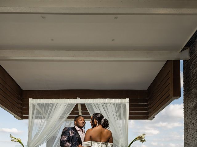 Jamal and Tiffney&apos;s Wedding in Cancun, Mexico 13