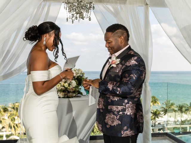 Jamal and Tiffney&apos;s Wedding in Cancun, Mexico 22