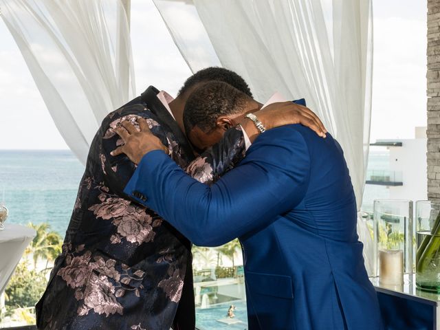 Jamal and Tiffney&apos;s Wedding in Cancun, Mexico 26