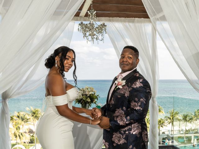 Jamal and Tiffney&apos;s Wedding in Cancun, Mexico 27