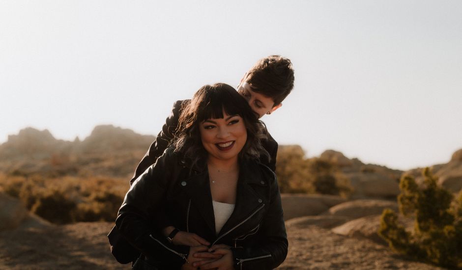 Kenna and Juliann's Wedding in Joshua Tree, California