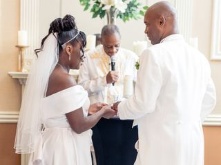 Shondelle &amp; Christopher's wedding 1