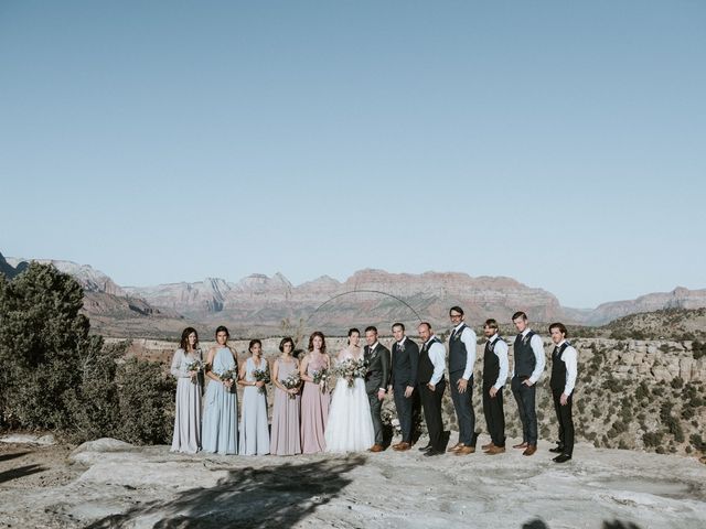 Chad and Ashley&apos;s Wedding in Saint George, Utah 28
